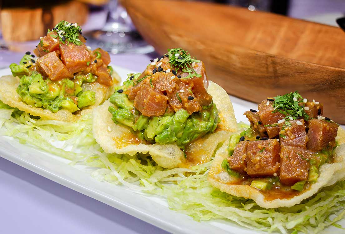 Tostadas de Tuna